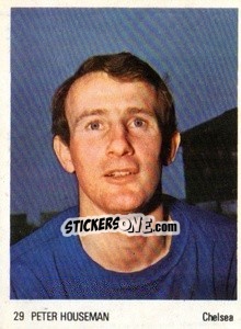 Sticker Peter Houseman - Soccer Parade 1972-1973
 - Americana