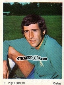 Sticker Peter Bonetti - Soccer Parade 1972-1973
 n. 31 - Americana