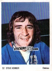 Sticker Steve Kember - Soccer Parade 1972-1973
 - Americana