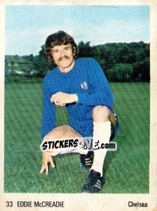 Sticker Eddie McCreadie - Soccer Parade 1972-1973
 n. 33 - Americana