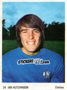 Sticker Ian Hutchinson - Soccer Parade 1972-1973
 n. 34 - Americana