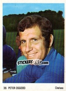 Cromo Peter Osgood - Soccer Parade 1972-1973
 n. 36 - Americana
