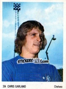 Sticker Chris Garland - Soccer Parade 1972-1973
 - Americana