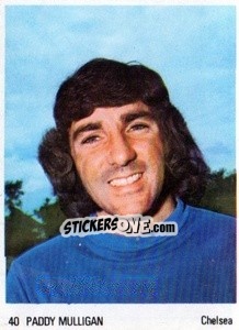 Sticker Paddy Mulligan - Soccer Parade 1972-1973
 - Americana