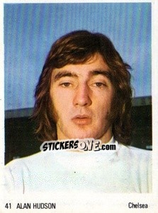 Sticker Alan Hudson - Soccer Parade 1972-1973
 - Americana