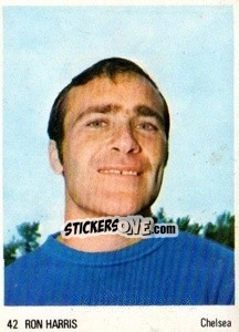Sticker Ron Harris - Soccer Parade 1972-1973
 - Americana