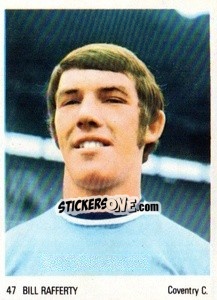 Figurina Bill Rafferty - Soccer Parade 1972-1973
 n. 47 - Americana