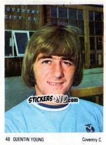 Sticker Quentin Young - Soccer Parade 1972-1973
 n. 48 - Americana