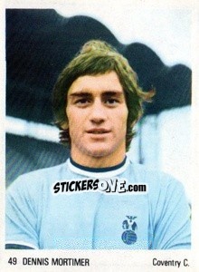 Sticker Dennis Mortimer