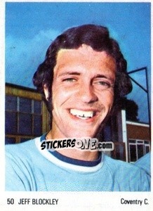 Cromo Jeff Blockley - Soccer Parade 1972-1973
 - Americana
