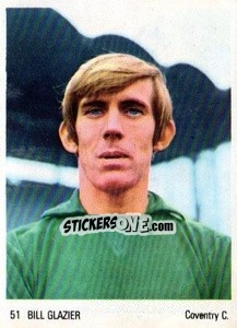 Sticker Bill Glazier - Soccer Parade 1972-1973
 n. 51 - Americana