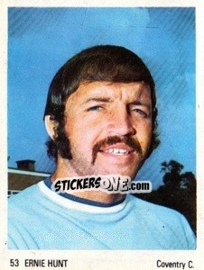 Cromo Ernie Hunt - Soccer Parade 1972-1973
 - Americana