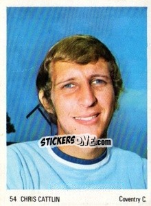 Sticker Chris Cattlin - Soccer Parade 1972-1973
 - Americana