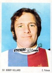 Sticker Bobby Kellard - Soccer Parade 1972-1973
 - Americana