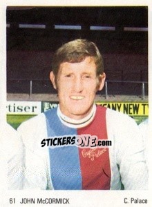 Cromo John McCormick - Soccer Parade 1972-1973
 n. 61 - Americana