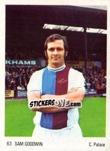 Cromo Sam Goodwin - Soccer Parade 1972-1973
 n. 63 - Americana