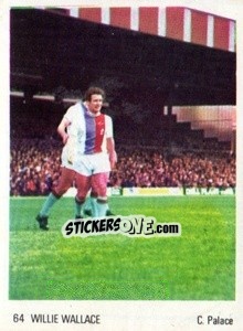 Sticker Willie Wallace - Soccer Parade 1972-1973
 n. 64 - Americana
