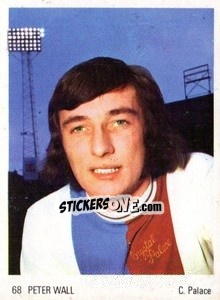 Sticker Peter Wall - Soccer Parade 1972-1973
 - Americana