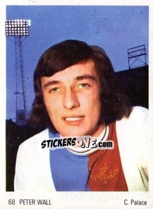 Sticker Peter Wall - Soccer Parade 1972-1973
 n. 68 - Americana