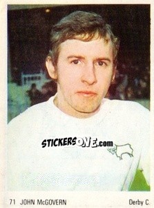 Sticker John McGovern - Soccer Parade 1972-1973
 n. 71 - Americana