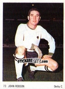 Figurina John Robson - Soccer Parade 1972-1973
 - Americana