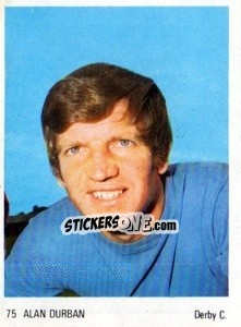 Sticker Alan Durban - Soccer Parade 1972-1973
 n. 75 - Americana
