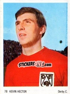 Sticker Kevin Hector - Soccer Parade 1972-1973
 n. 78 - Americana