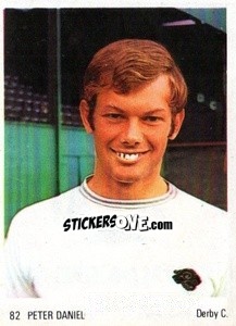 Cromo Peter Daniel - Soccer Parade 1972-1973
 n. 82 - Americana