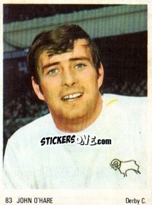Sticker John O'Hare - Soccer Parade 1972-1973
 n. 83 - Americana