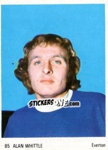 Sticker Alan Whittle - Soccer Parade 1972-1973
 n. 85 - Americana