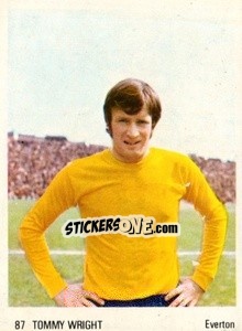 Sticker Tommy Wright - Soccer Parade 1972-1973
 - Americana