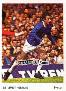 Sticker Jimmy Husband - Soccer Parade 1972-1973
 - Americana