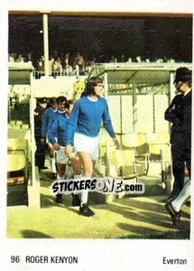 Sticker Roger Kenyon - Soccer Parade 1972-1973
 n. 96 - Americana