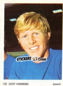 Sticker Geoff Hammond - Soccer Parade 1972-1973
 - Americana