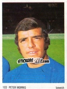Sticker Peter Morris - Soccer Parade 1972-1973
 n. 103 - Americana