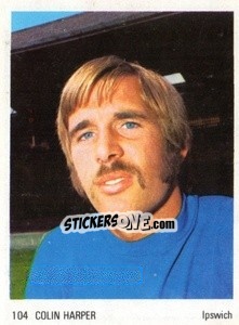 Sticker Colin Harper - Soccer Parade 1972-1973
 n. 104 - Americana