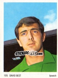 Sticker David Best - Soccer Parade 1972-1973
 n. 105 - Americana