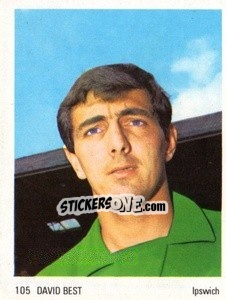 Sticker David Best - Soccer Parade 1972-1973
 - Americana