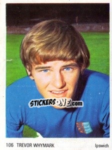 Sticker Trevor Whymark - Soccer Parade 1972-1973
 n. 106 - Americana