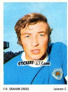 Sticker Graham Cross - Soccer Parade 1972-1973
 n. 114 - Americana