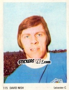 Sticker David Nish - Soccer Parade 1972-1973
 - Americana
