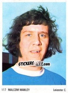 Sticker Malcolm Manley - Soccer Parade 1972-1973
 - Americana