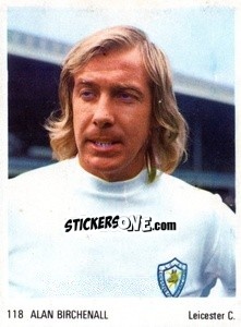 Sticker Alan Birchenall - Soccer Parade 1972-1973
 n. 118 - Americana