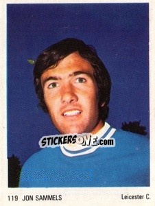 Sticker John Sammels - Soccer Parade 1972-1973
 n. 119 - Americana