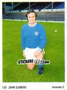 Sticker John Sjoberg - Soccer Parade 1972-1973
 n. 120 - Americana