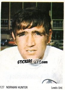 Sticker Norman Hunter - Soccer Parade 1972-1973
 n. 127 - Americana