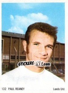 Sticker Paul Reaney - Soccer Parade 1972-1973
 n. 132 - Americana