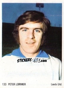 Sticker Peter Lorimer - Soccer Parade 1972-1973
 n. 133 - Americana