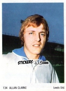 Sticker Allan Clarke - Soccer Parade 1972-1973
 n. 134 - Americana