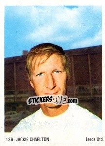 Sticker Jack Charlton - Soccer Parade 1972-1973
 n. 136 - Americana